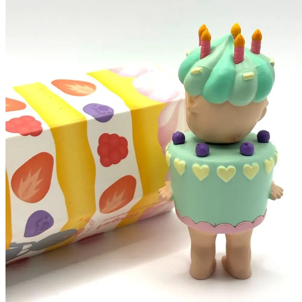 Authentic Sonny Angel Mint Cake Mini Figure, Anniversary Cake Series - NEW